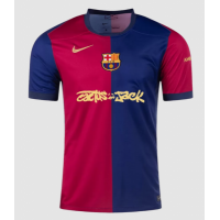 Барселона футболка домашняя игровая версия серии Travis Scott 2024/25 Барселона футболка домашняя игровая версия серии Travis Scott 2024/25
