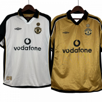 Манчестер Юнайтед ретро футболка гостевая 2000/01 Манчестер Юнайтед ретро футболка гостевая 2000/01