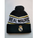 Зимняя вязаная шапка Реал Мадрид  с помпоном