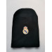 Акриловая шапка черная Реал Мадрид