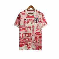Сборная Японии футболка специальная 2023/24 Токио Сити красная