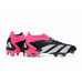 Бутсы adidas PREDATOR ACCURACY+ FG чёрно-розовые